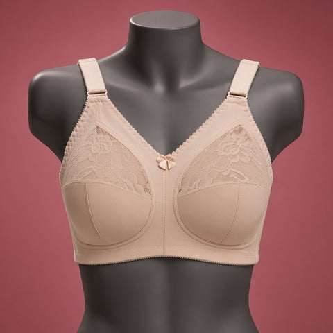Premium Imported Full-Coverage Lace Bra