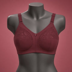 Premium Imported Full-Coverage Lace Bra
