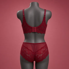 Zimy Full Lace Padded Bra & Panty Set