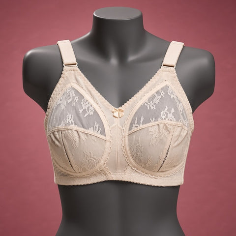 Premium Full-Coverage Lace Bra